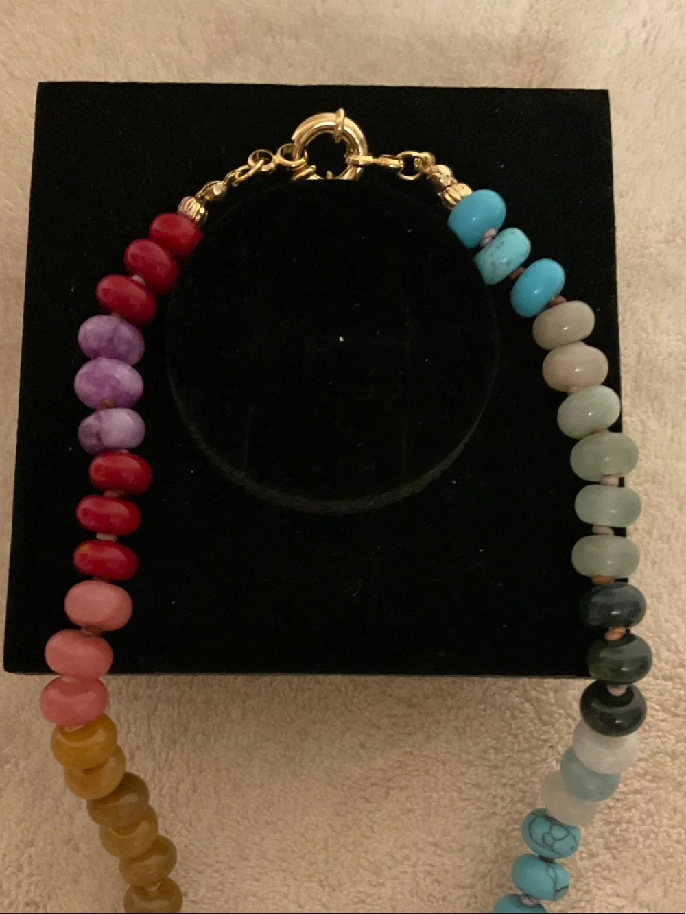 Multicolor Bead Necklace - Women Jewelry